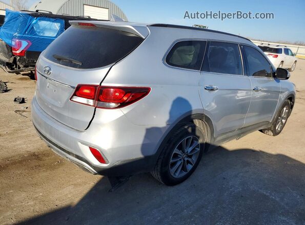 KM8SM4HF7HU194474 2017 HYUNDAI SANTA Silver 