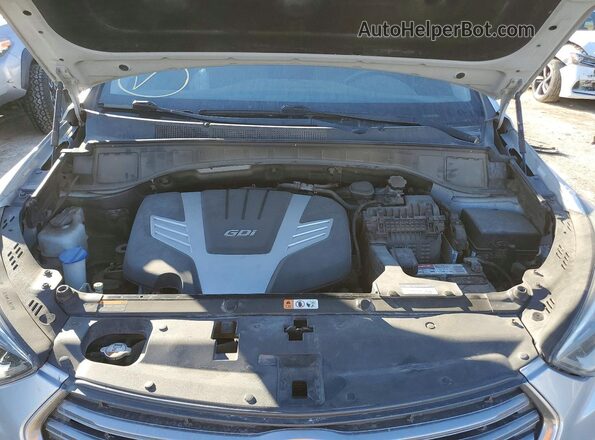KM8SM4HF7HU194474 2017 HYUNDAI SANTA Silver 