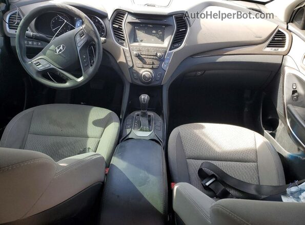 KM8SM4HF7HU194474 2017 HYUNDAI SANTA Silver 