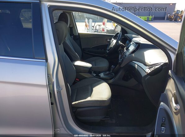 KM8SM4HF7JU292183 2018 HYUNDAI SANTA FE Silver წინა სალონის ხედი