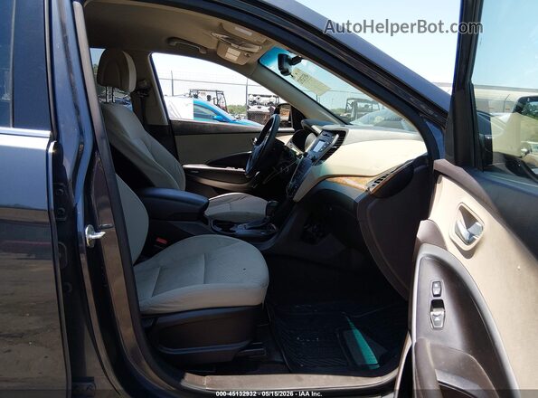 KM8SMDHF1GU154549 2016 HYUNDAI SANTA FE Black Vista interior delantera