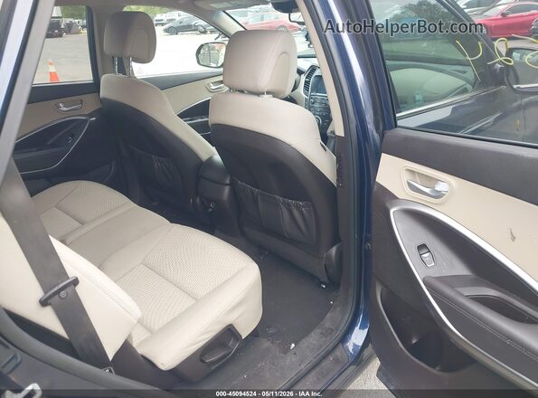 KM8SMDHF2HU215411 2017 HYUNDAI SANTA FE Синий Вид наклейки с VIN-кодом