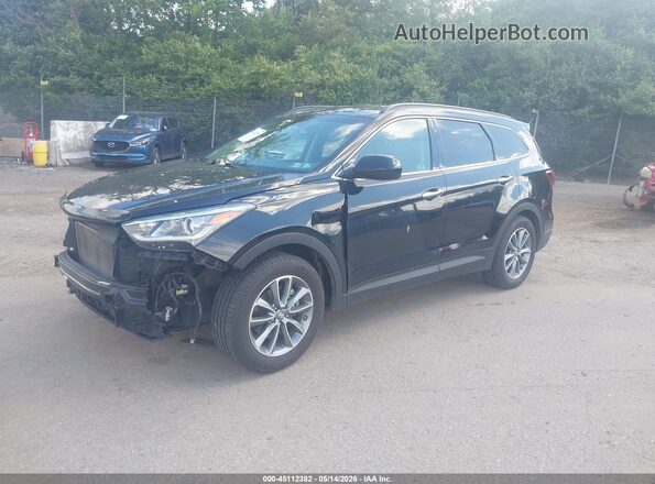 KM8SMDHFXKU304344 2019 HYUNDAI SANTA FE XL Black Front left