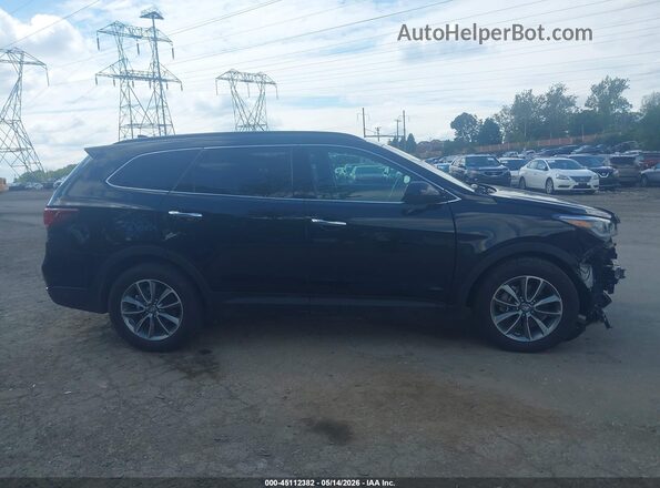 KM8SMDHFXKU304344 2019 HYUNDAI SANTA FE XL Black 360 interior view