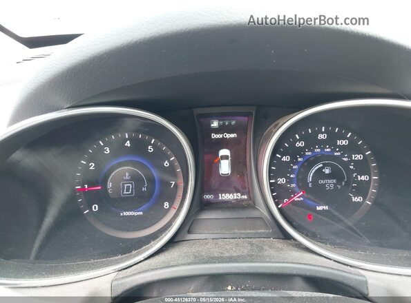 KM8SN4HF0GU135519 2016 HYUNDAI SANTA FE White 