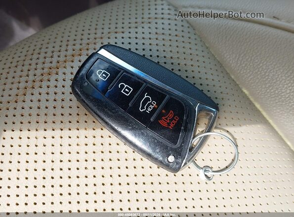 KM8SN4HF3GU135482 2016 HYUNDAI SANTA FE Gray Widok deski rozdzielczej