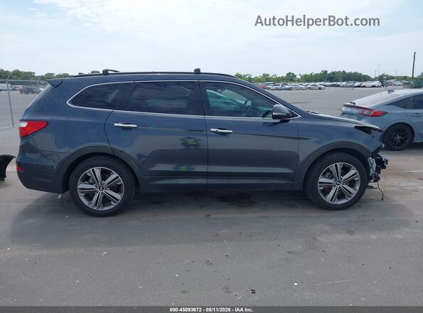 KM8SN4HF3GU135482 2016 HYUNDAI SANTA FE Gray Widok wnętrza 360 stopni