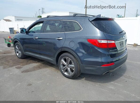 KM8SN4HF3GU135482 2016 HYUNDAI SANTA FE Gray Tył lewy