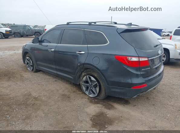 KM8SN4HF5GU130820 2016 HYUNDAI SANTA FE Gray Rear left