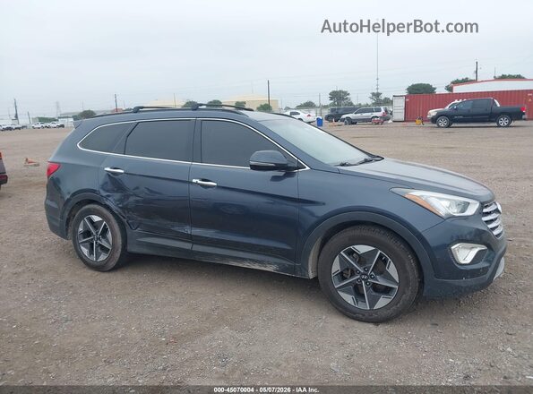 KM8SN4HF5GU130820 2016 HYUNDAI SANTA FE Gray Rear interior view