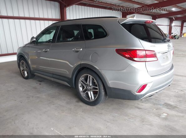 KM8SR4HF2HU175140 2017 HYUNDAI SANTA FE Silver Tył lewy