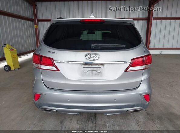 KM8SR4HF2HU175140 2017 HYUNDAI SANTA FE Silver 