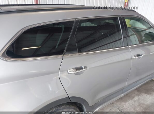 KM8SR4HF2HU175140 2017 HYUNDAI SANTA FE Silver Widok z przodu