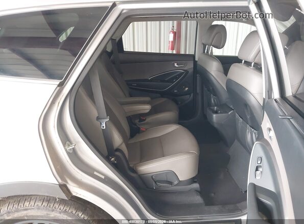 KM8SR4HF2HU175140 2017 HYUNDAI SANTA FE Silver Widok naklejki z numerem VIN