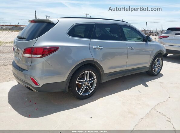 KM8SR4HFXHU210197 2017 HYUNDAI SANTA FE Gray Հետևի աջ