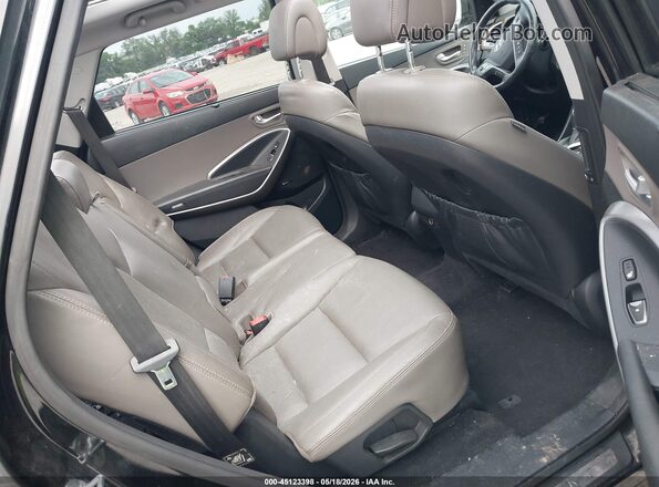 KM8SRDHF5HU213167 2017 HYUNDAI SANTA FE Black Widok naklejki z numerem VIN
