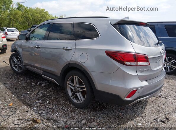KM8SRDHF5HU228610 2017 HYUNDAI SANTA FE Silver უკანა მარცხენა