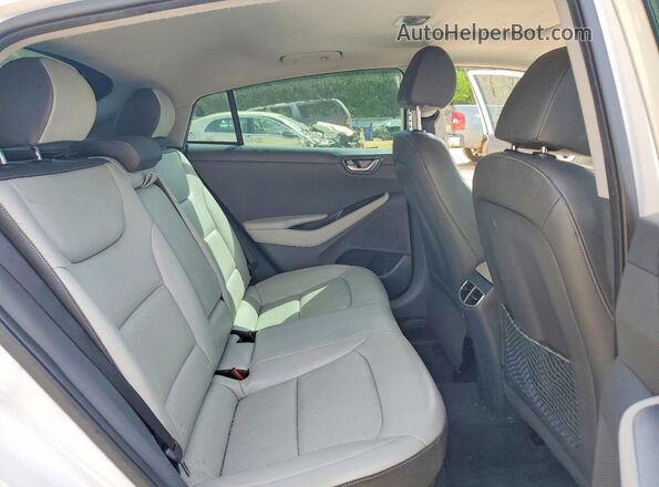KMHC05LC1MU248932 2021 HYUNDAI IONIQ Белый Вид задних сидений