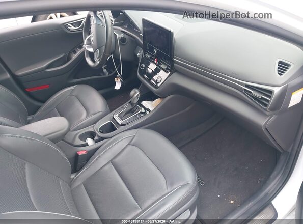 KMHC05LC2LU212648 2020 HYUNDAI IONIQ HYBRID White წინა სალონის ხედი