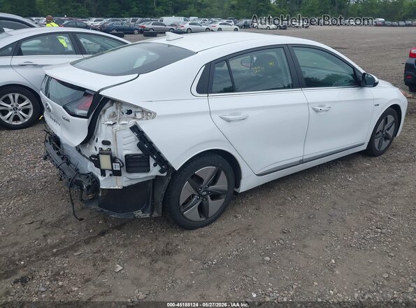 KMHC05LC2LU212648 2020 HYUNDAI IONIQ HYBRID White უკანა მარჯვენა