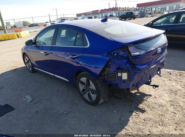 KMHC05LC2NU281164 2022 HYUNDAI IONIQ HYBRID Blue Rear left