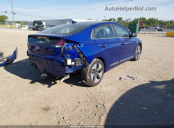 KMHC05LC2NU281164 2022 HYUNDAI IONIQ HYBRID Blue Rear right