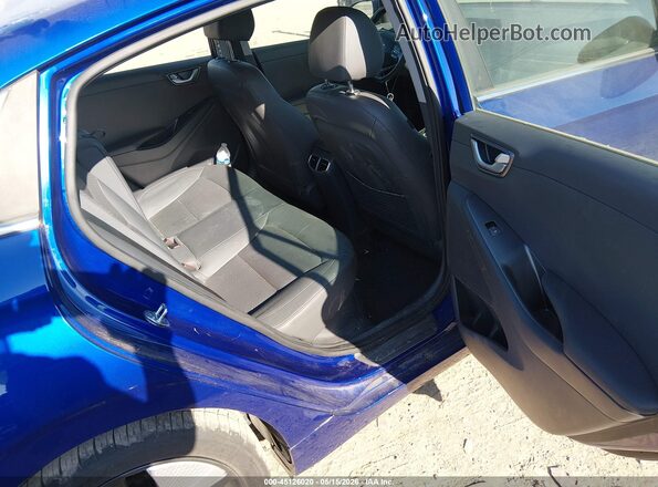 KMHC05LC2NU281164 2022 HYUNDAI IONIQ HYBRID Blue VIN sticker view