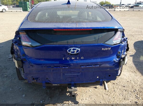 KMHC05LC2NU281164 2022 HYUNDAI IONIQ HYBRID Blue 