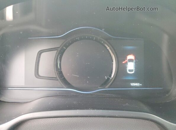 KMHC05LC4HU018839 2017 HYUNDAI IONIQ Gray Instrument cluster view