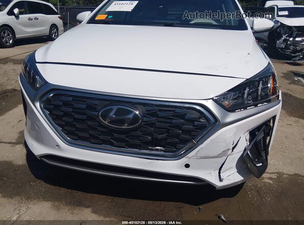 KMHC05LC4LU212540 2020 HYUNDAI IONIQ HYBRID White Դիմացի տեսք