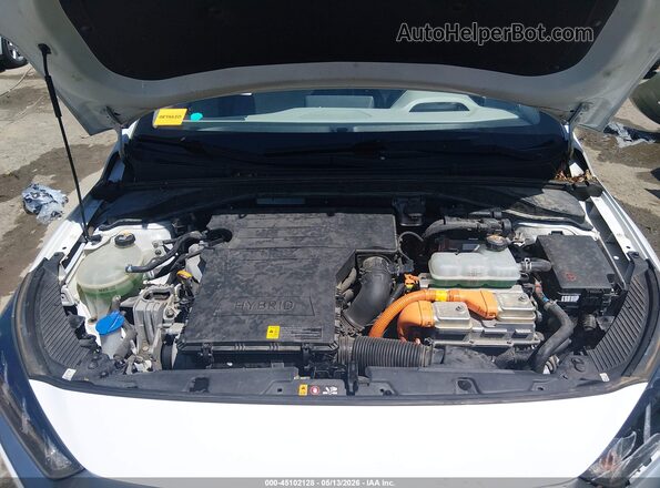 KMHC05LC4LU212540 2020 HYUNDAI IONIQ HYBRID White Հետևի տեսք