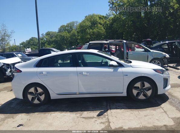 KMHC05LC4LU212540 2020 HYUNDAI IONIQ HYBRID White Սալոնի հետևի տեսք