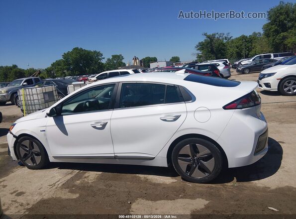 KMHC05LC4LU212540 2020 HYUNDAI IONIQ HYBRID White Սալոնի 360 աստիճան տեսք