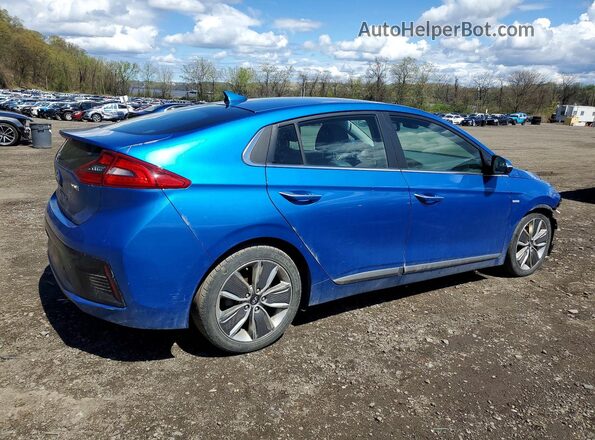 KMHC05LC6HU030667 2017 HYUNDAI IONIQ Blue Tył prawy