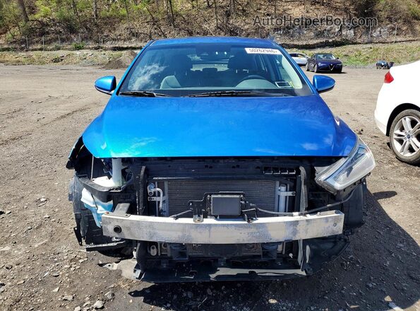 KMHC05LC6HU030667 2017 HYUNDAI IONIQ Blue Widok z przodu