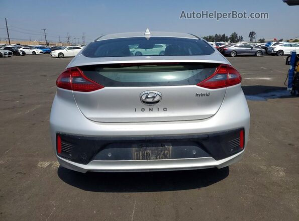 KMHC05LC7JU063540 2018 HYUNDAI IONIQ Silver უკანა ხედი