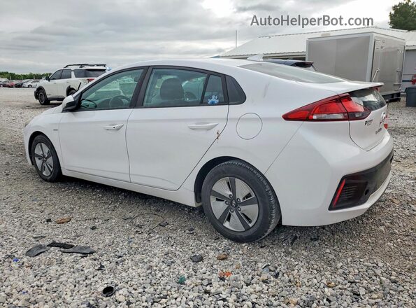 KMHC65LC0JU076337 2018 HYUNDAI IONIQ White უკანა მარცხენა