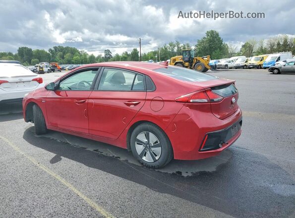 KMHC65LC0KU170574 2019 HYUNDAI IONIQ Red Задня ліва чверть
