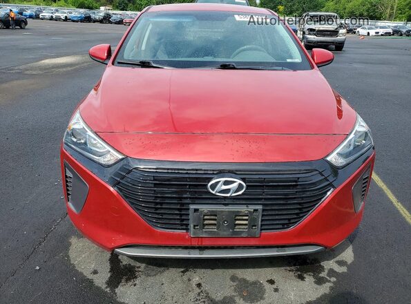 KMHC65LC0KU170574 2019 HYUNDAI IONIQ Red Вид спереду