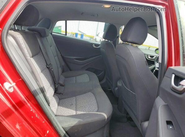 KMHC65LC0KU170574 2019 HYUNDAI IONIQ Red Вид задніх сидінь