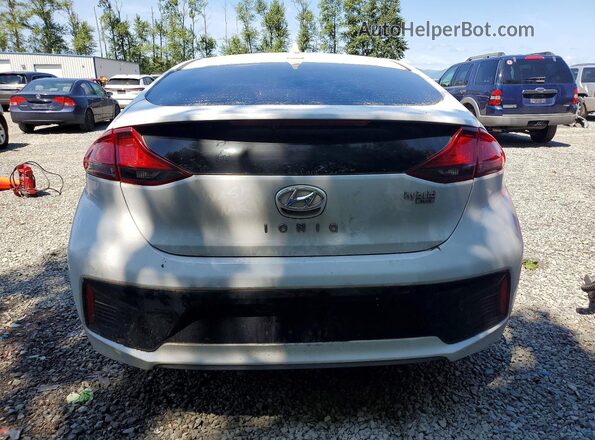 KMHC65LC1KU129046 2019 HYUNDAI IONIQ White Вид ззаду