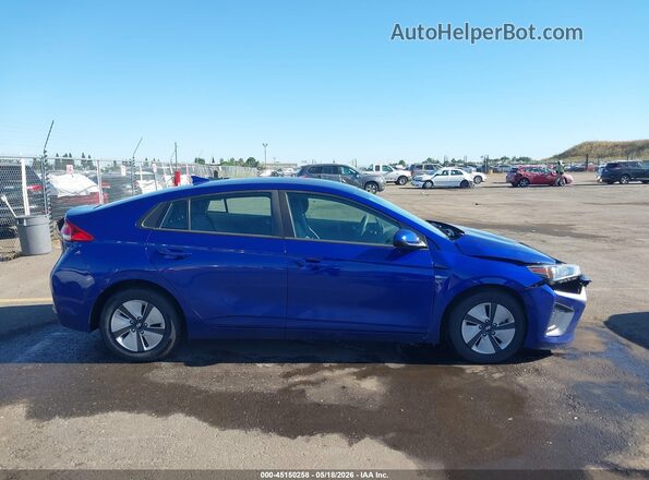 KMHC65LC1LU228807 2020 HYUNDAI IONIQ HYBRID Синий Вид задней части салона