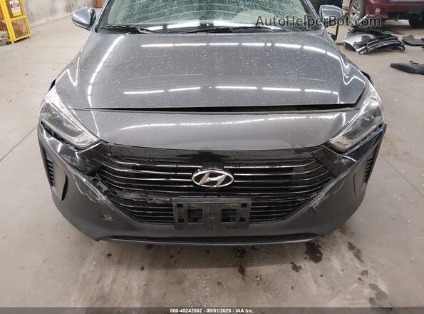 KMHC65LC2HU023536 2017 HYUNDAI IONIQ HYBRID Gray Front view
