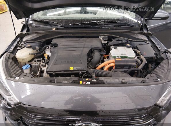 KMHC65LC2HU023536 2017 HYUNDAI IONIQ HYBRID Gray Rear view