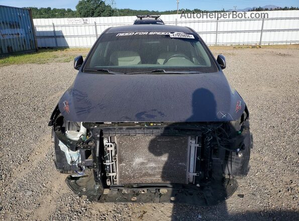 KMHC65LC2HU024573 2017 HYUNDAI IONIQ Charcoal Widok z przodu