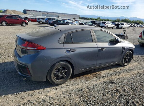 KMHC65LC2HU024573 2017 HYUNDAI IONIQ Charcoal Tył prawy
