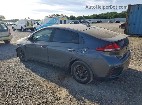 KMHC65LC2HU024573 2017 HYUNDAI IONIQ Charcoal Tył lewy