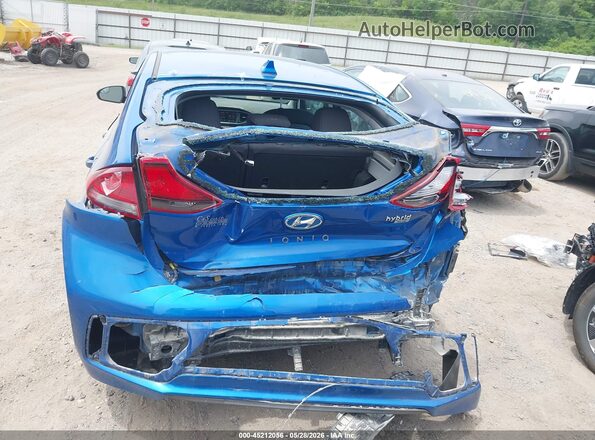 KMHC65LC3JU072833 2018 HYUNDAI IONIQ HYBRID Blue 