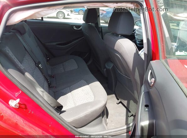 KMHC65LC3KU171024 2019 HYUNDAI IONIQ HYBRID Red VIN კოდის სტიკერის ხედი