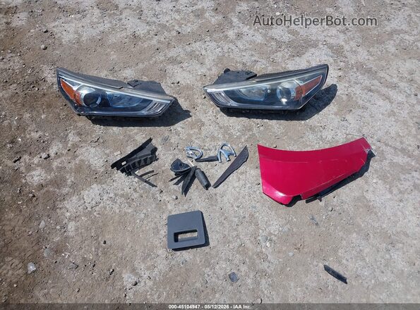KMHC65LC3KU171024 2019 HYUNDAI IONIQ HYBRID Red ხელსაწყოთა პანელის ხედი
